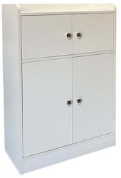 Mega Bazaar Badezimmerschrank B60xT27xH100cm Weiß Mega Bazaar Badezimmerschrank B60xT27xH100cm Weiß