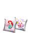 Disney Princess Ariel Cushion Cover 40x40 Cm Velour