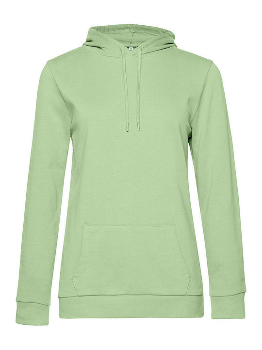 B&C Дамски Рекламен Суитшърт Light Jade