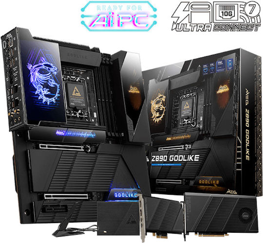 MSI MEG Z890 Godlike Wi-Fi Motherboard ATX με Intel 1851 Socket 911-7E21-001