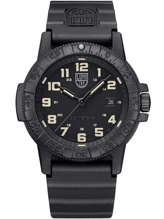 Luminox Uhr Batterie mit Kautschukarmband