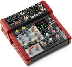 Power Dynamics PDM-Y401 SOCON466 Аналогова Конзола 4.0 Канала с Фантомно Захранване & 2 XLR Входа & Bluetooth