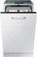 Samsung Vollintegrierter Geschirrspüler für 10 Gedecke B44.8xH81.5cm