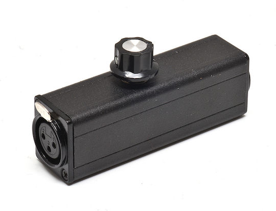 Adaptor Metro A-116 3 pini XLR Masculin la 3 pini XLR Feminin Control Volum
