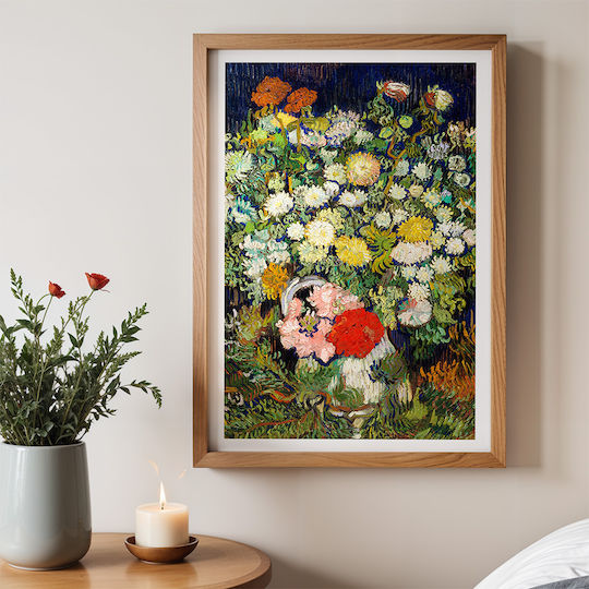 Poster Bouquet Flowers Art115 21cm X 30cm Λευκό Κάδρο Pvc 18x24 Poster Bouquet Flowers Art115 21cm X 30cm Λευκό Κάδρο Pvc 18x24