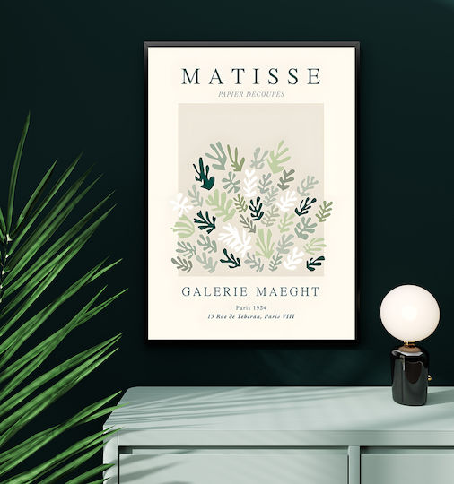 Poster Matisse Galerie Maeght Art042 21cm X 30cm White Frame PVC 18x24