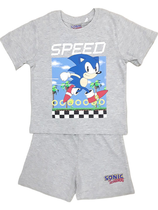 Nickelodeon Kids' Pajamas Summer Cotton Grey