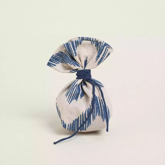 Pouch Base Design Blue Zig Zag 8cm X 12cm 390119 Ntampoudis Ntm-390119