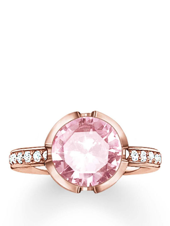 Thomas Sabo Ring made of Silver Gold Plated