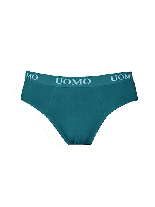 Uomo Men's Slip Petrol