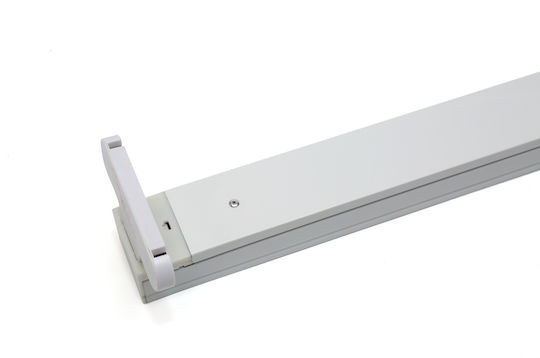 Evivak Lighting Batten Single-Ended with 1 Slot for LED Lamp