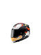 Rpha 12 Shadow The Hedgehog MC1SF Motorradhelm Volles Gesicht ECE 22.06 mit Pinlock