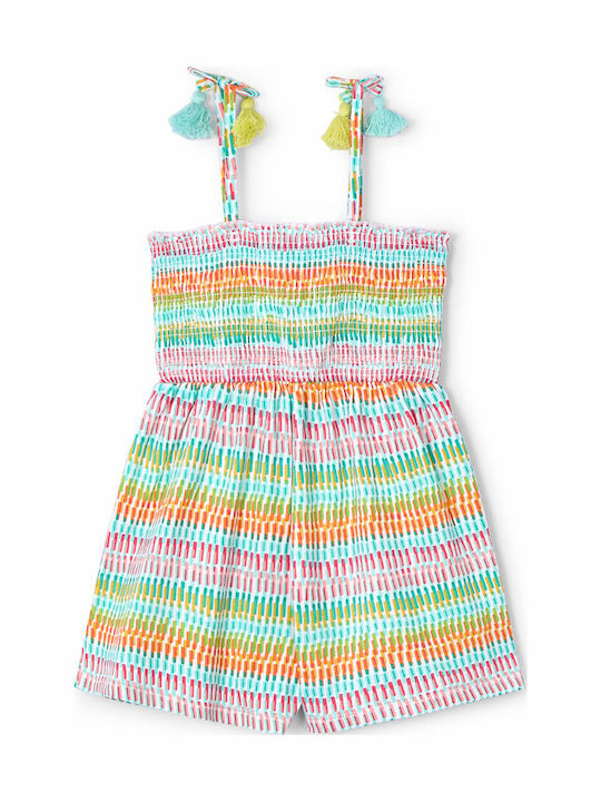Mayoral Kinderstoff-Overall-Shorts/Bermudas Türkis
