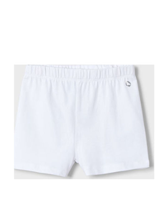 Mayoral Kinder-Shorts/Bermudas Stoff Weiß