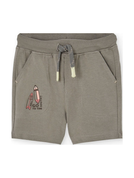 Kinder-Shorts/Bermudas Stoff Kaffee