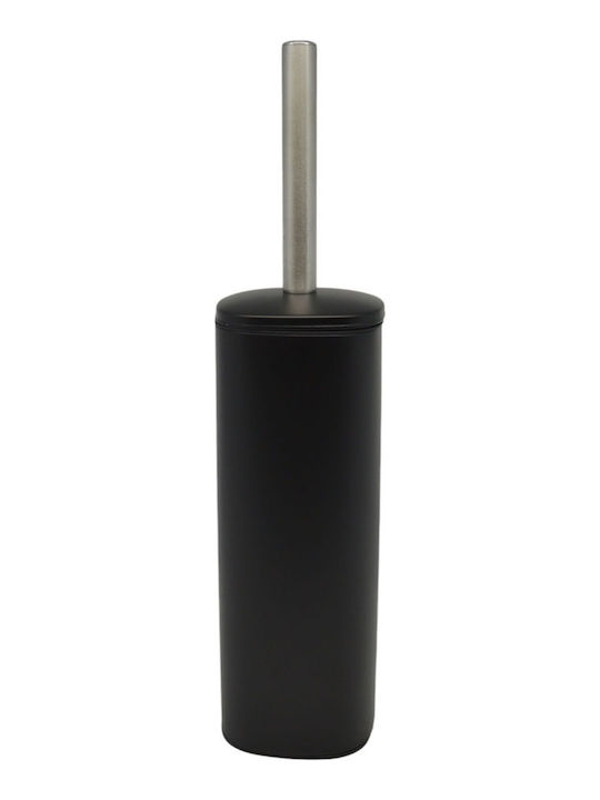 Ankor Metallic Toilet Brush Black