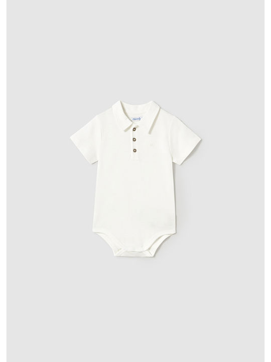 Mayoral Short-Sleeved Cream