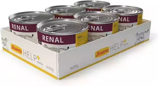 Josera Wet Food for Cats in Cans 6x200gr