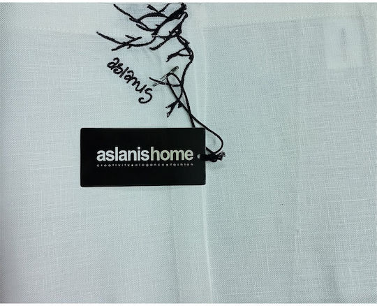Aslanis Home Πετσέτα Φαγητού με Κέντημα Λευκό 45x45εκ. Aslanis Home Πετσέτα Φαγητού με Κέντημα Λευκό 45x45εκ.