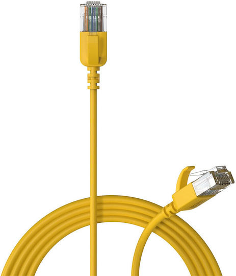 Procab U/UTP Cat.6 Ethernet Network Cable 0.5m Yellow