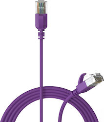 Procab CSD560V/1 U/UTP Cat.6 Καλώδιο Ethernet 1m Μωβ