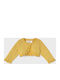 Kinderstrickjacke Gestrickt Gelb