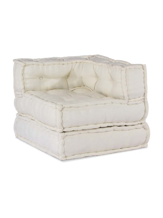 Puf Bolster Cremă 70x70x54cm