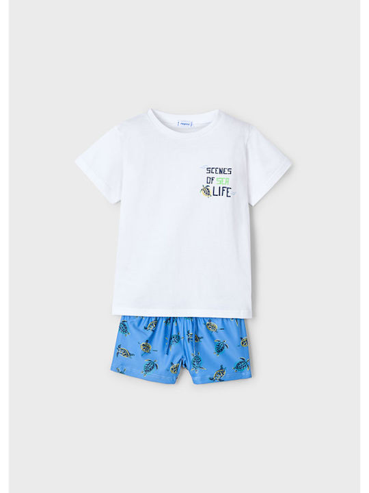 Mayoral Kinder Badeanzug Bademoden-Set Sky Blue