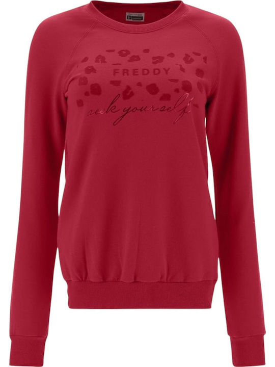 Freddy Sweatshirt Ζακέτα Κόκκινη