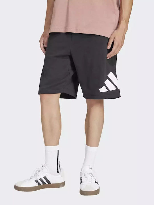 Essentials Big Logo French Terry Men's Shorts Black