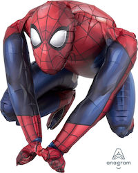 Balon din folie Spiderman așezat 38 X 38 cm