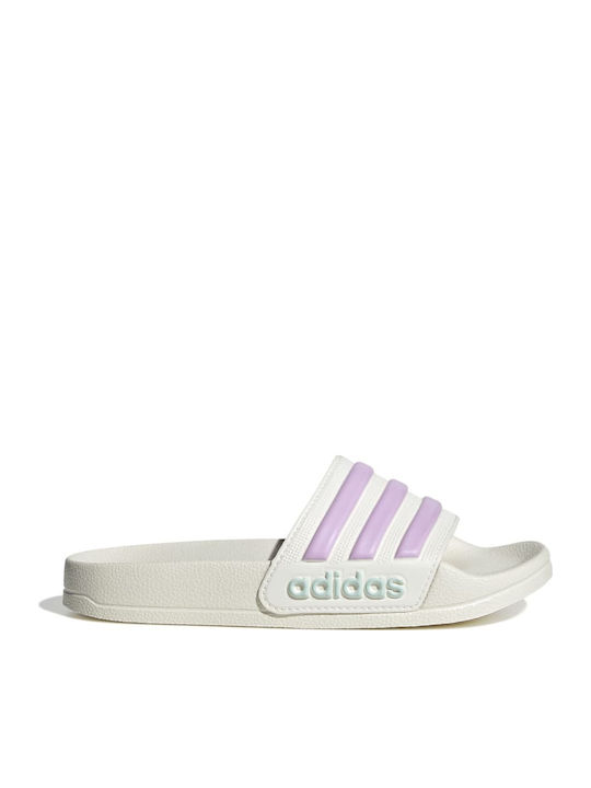 adidas Kinder Badeschlappen Beige Adilette Shower