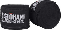 Okami Fightgear Hand Wraps 460cm Black