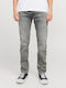 Herren Jeanshose Elastisches mit Schlank Anwendung Gray