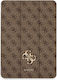 Guess Magnetic 4G Big Logo Flip Cover Καφέ (iPa...