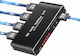 Hdmi 2.1 Splitter 1x4 Ultra Hd Hdcp 2.3 8k60hz 4k 120hz 4 Tv
