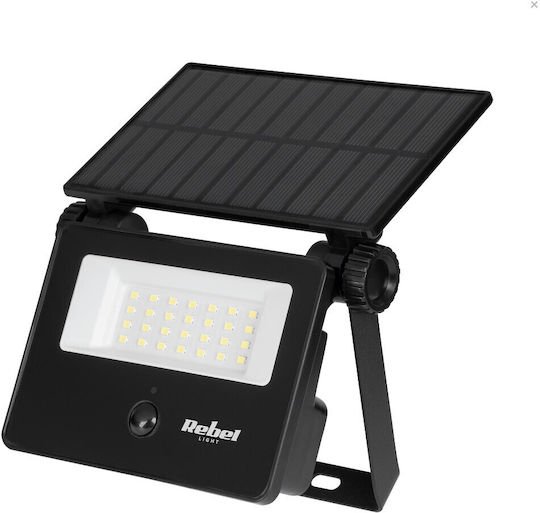 Rebel Set 28 Solarleuchten 6W 800lm Kaltweiß 6500K mit Bewegungssensor IP54