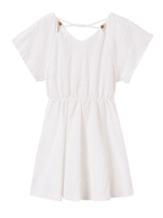 Mayoral Kinderkleid Kurzärmelig White