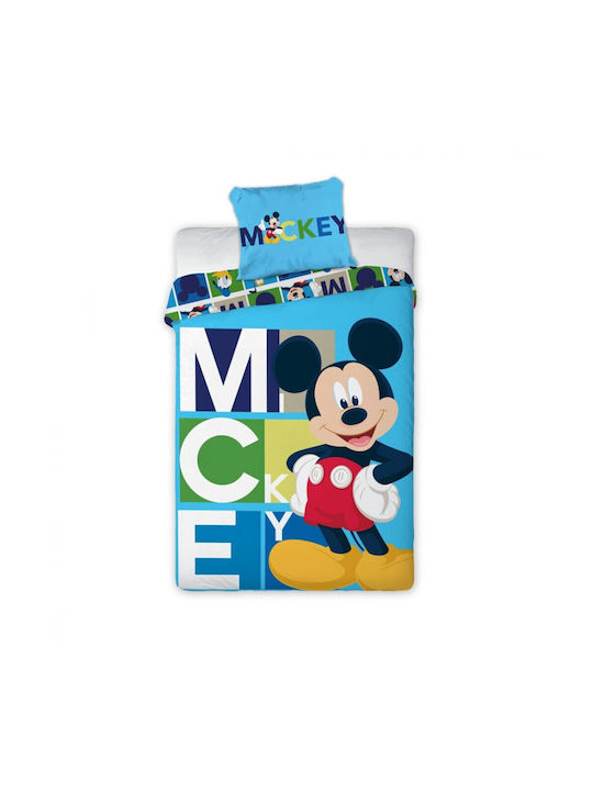 Disney Mickey Σετ Παιδική Παπλωματοθήκη Μονή με...