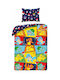 Pokemon Pikachu Conținut set Husă de pilotă pentru copii Single cu față de pernă Bumbac Multicolor 140x200cm