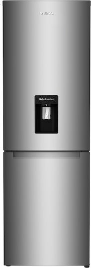 Hyundai Combină frigorifică 296lt Î185xL60xA60cm. Inox HCS24-3060XWD/LF