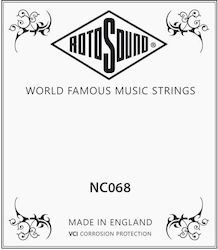 Rotosound Nc068 Nickel Wound 0.68 Rotosound Nc068 Nickel Wound 0.68