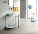 Scarabeo Blat cu Lavoar L33xW33xH75cm Alb