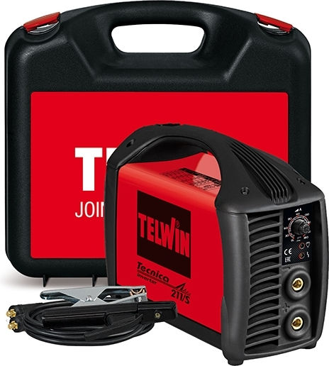 Telwin TECNICA 211/S Ηλεκτροκόλληση Inverter TIG / MMA με Μέγιστο Ρεύμα Συγκόλλησης 180A