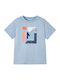 Kinder-T-Shirt Blau