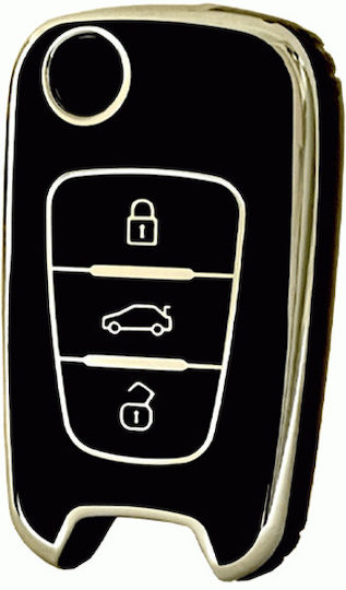Protective TPU Case for Foldable Hyundai Key 3 Buttons
