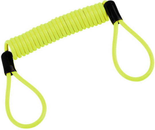 AGVpro Motorcycle Lock Reminder Cable in Yellow
