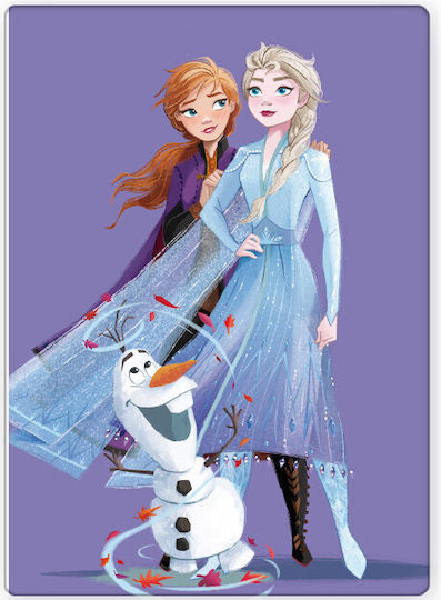 Disney Decke Vlies Frozen Purple 100x140cm