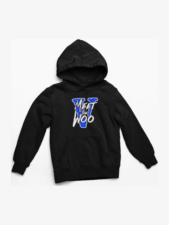 T-shirt Studio Pop Smoke Meet Woo Φούτερ με Κου...
