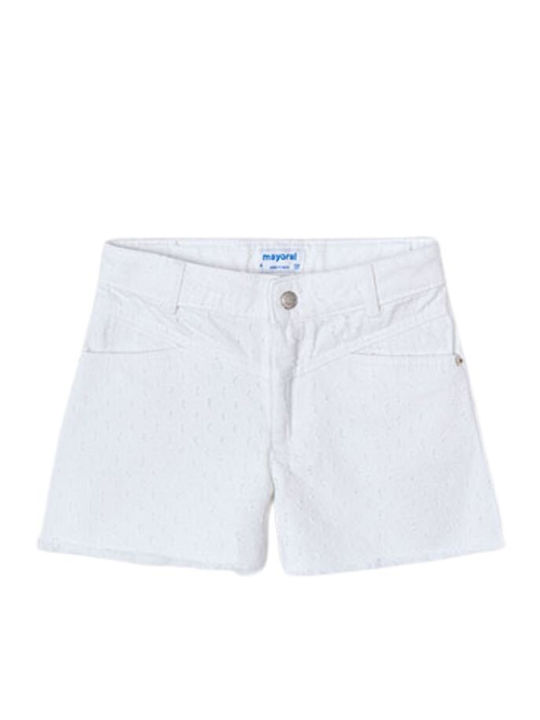 Kids' Shorts/Bermudas Fabric White